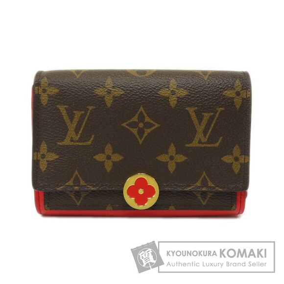 Louis Vuitton Handbags - Louis Vuitton Portefeuille Wallet Flore Coquelicot RedBifold